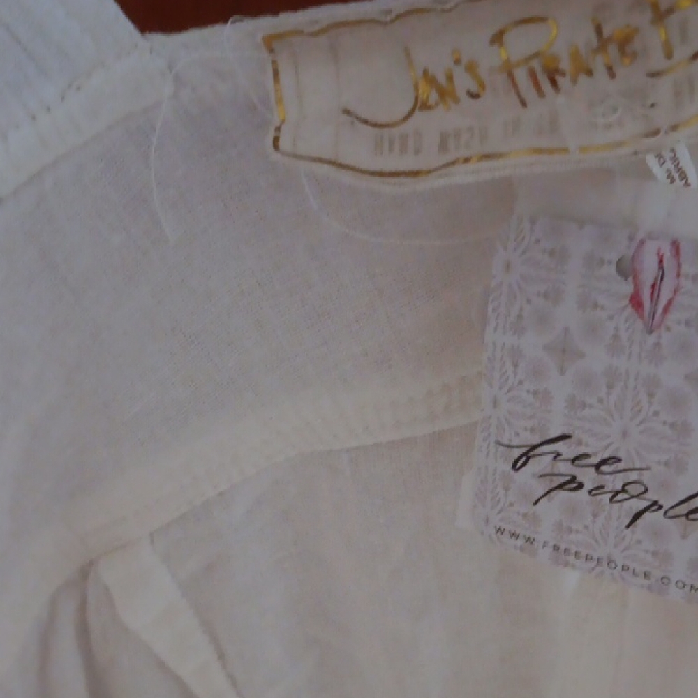 Free People Ivory Lace Overalls - Picture 2 of 7